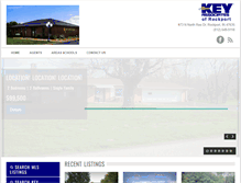 Tablet Screenshot of keyrockport.com